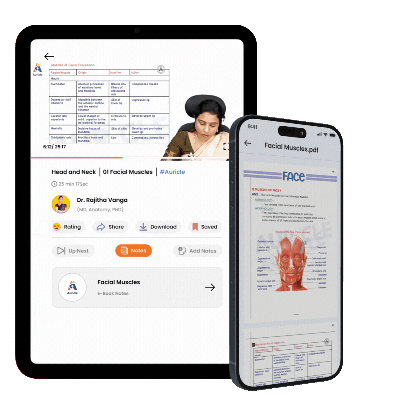 Empowering students with comprehensive medical <span style="color: #0071e3;">Notes.</span>